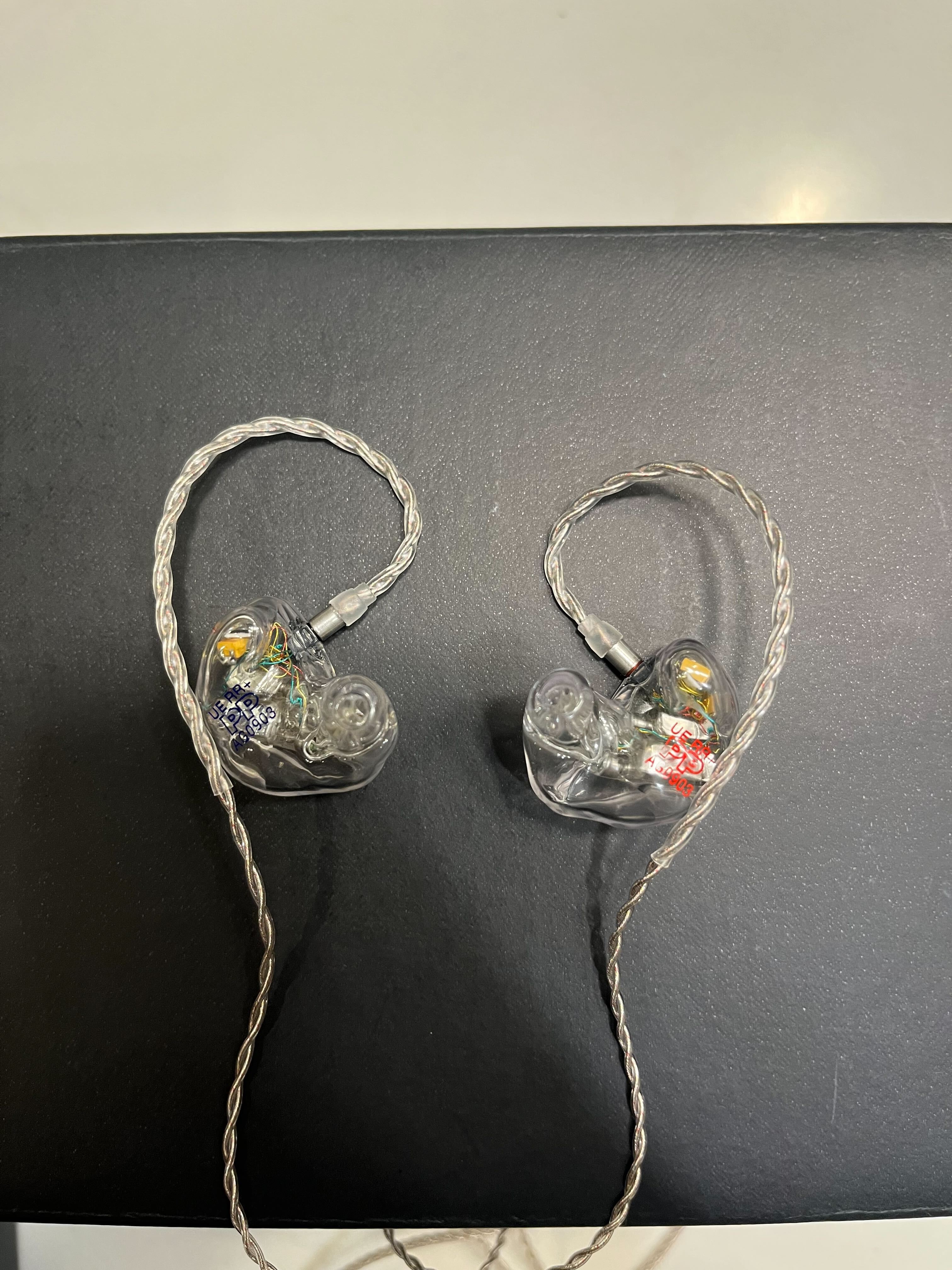 UERR+ custom in-ear monitors